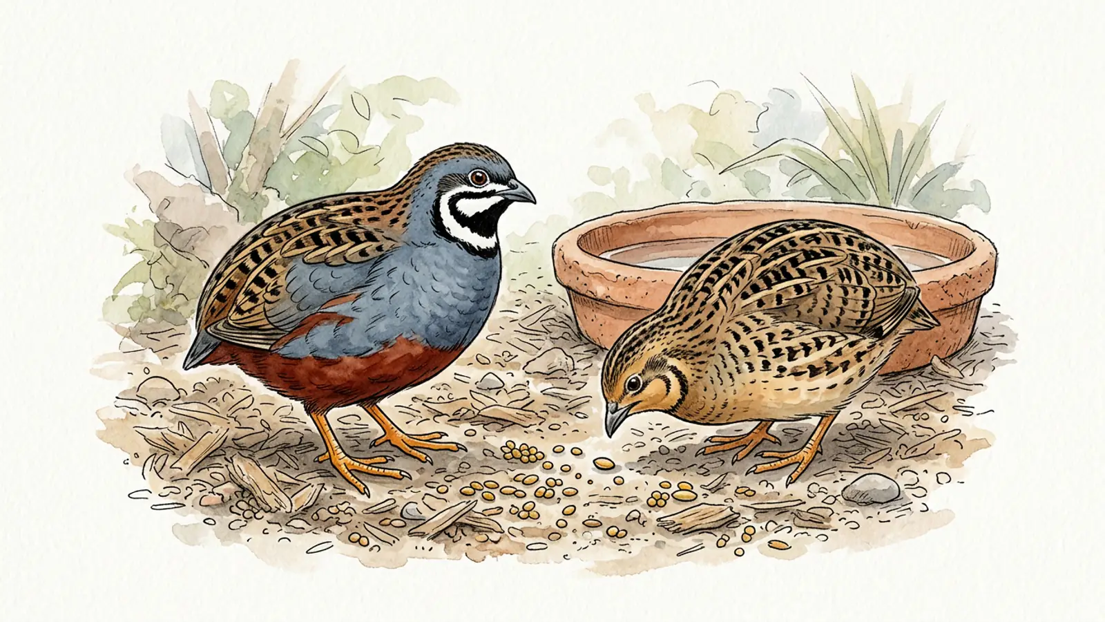 Button Quail Care: Housing, Diet and Health