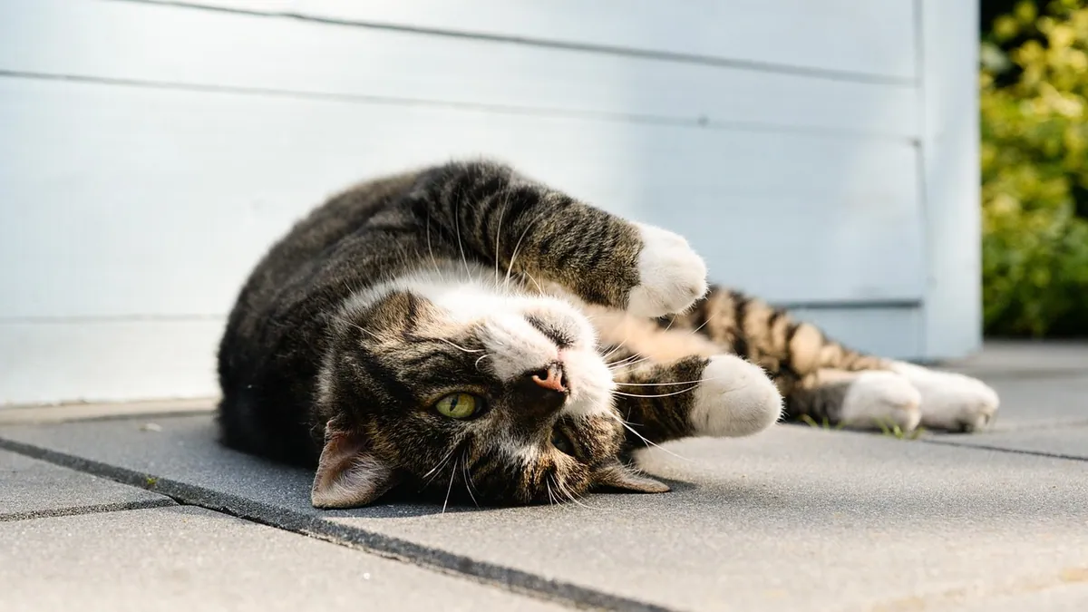 Why Is My Cat Rolling Around on the Floor? Behavior Explained