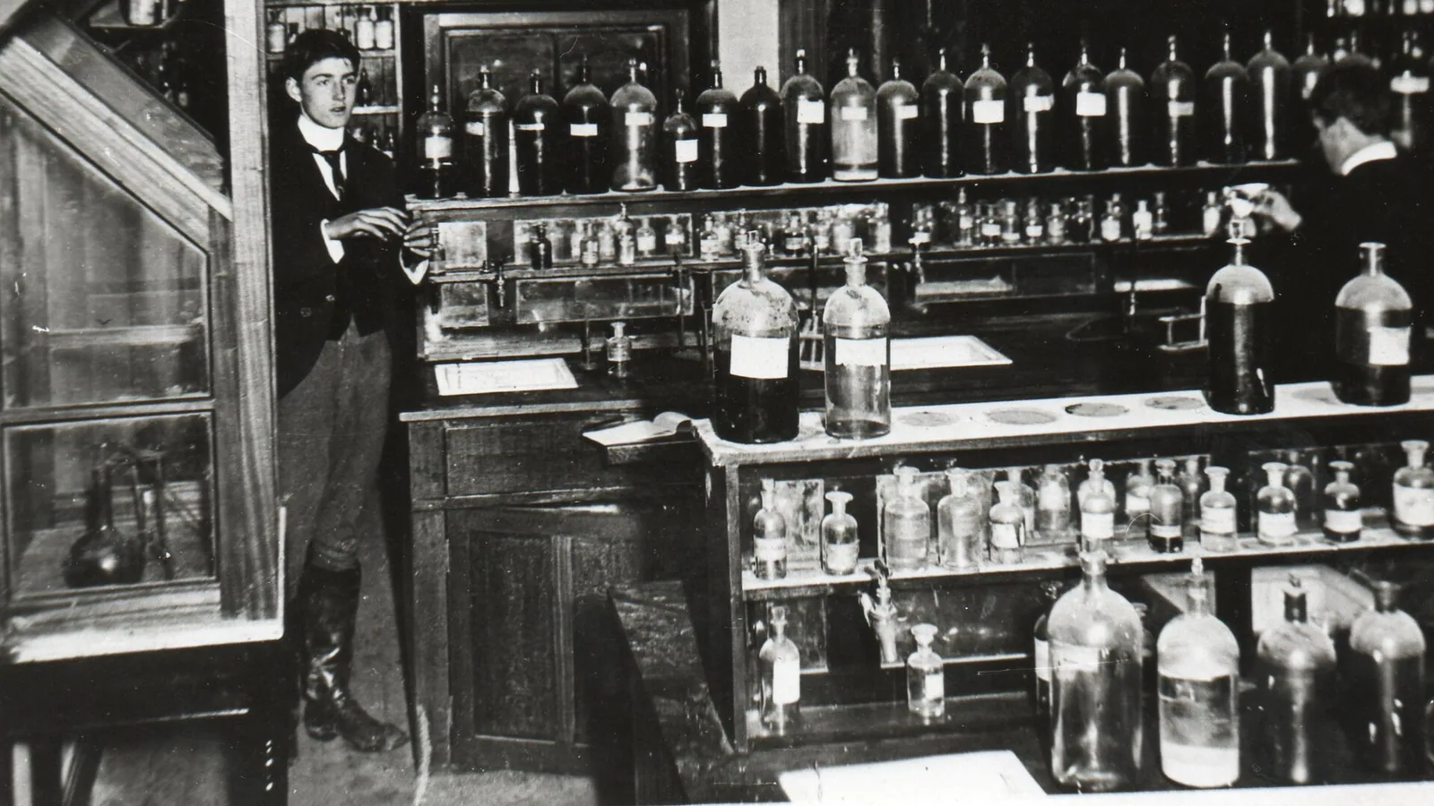 The Science Laboratory at the Aspatria Agricultural college